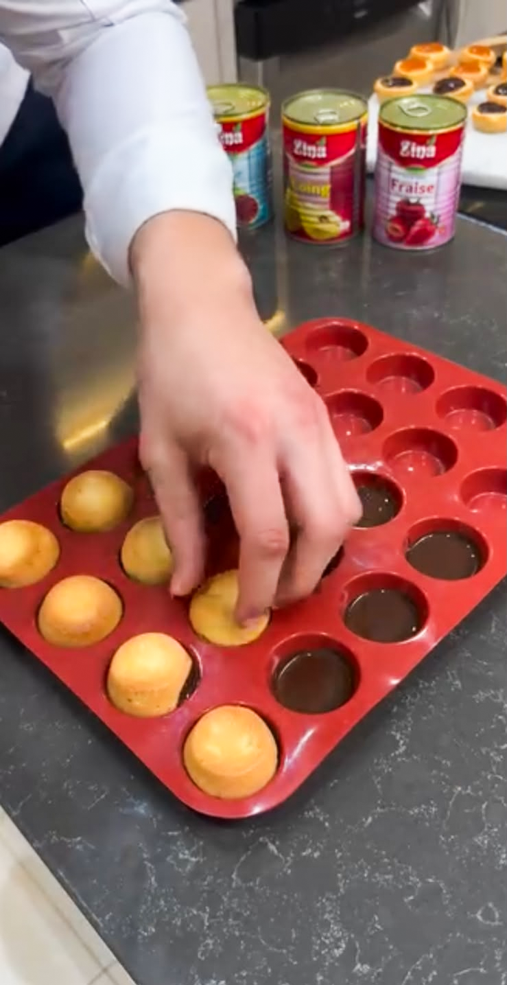 Biscuit à la confiture